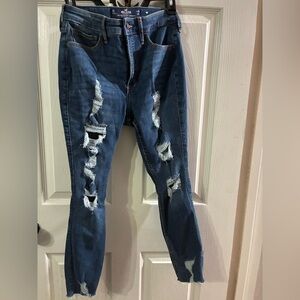 Hollister California Ripped Skinny Jeans